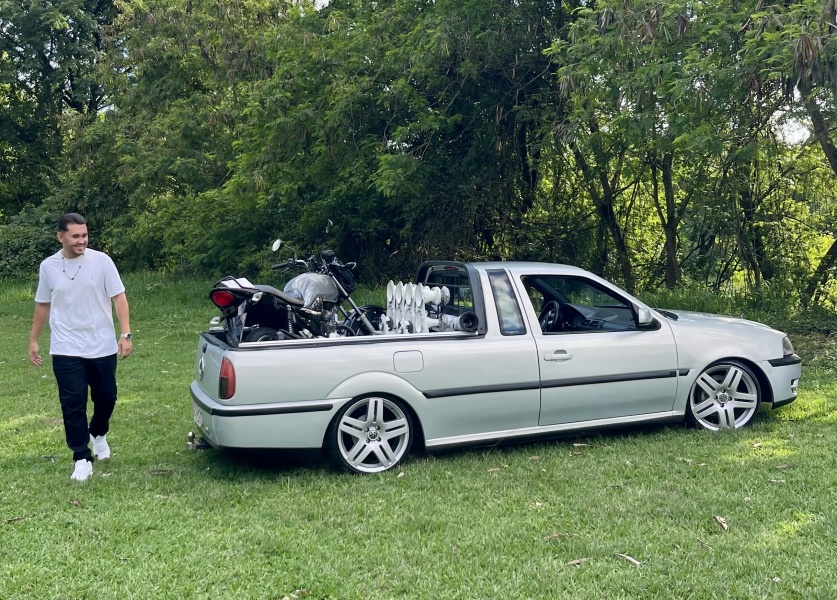 KIT FINAL DE ANO OU 20MIL REAIS NA CONTA (Saveiro G3 + 10Mil de som)